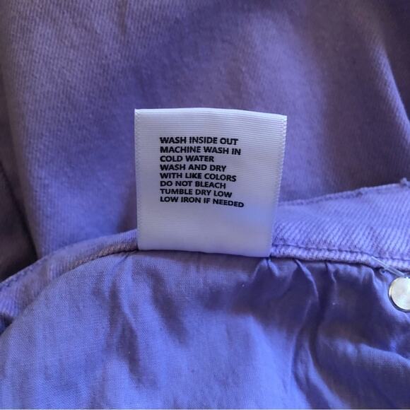 KanCan NWT Mari Ultra High Rise 90's Classic Straight Leg Lavender Jeans Size 10 - Picture 14 of 16